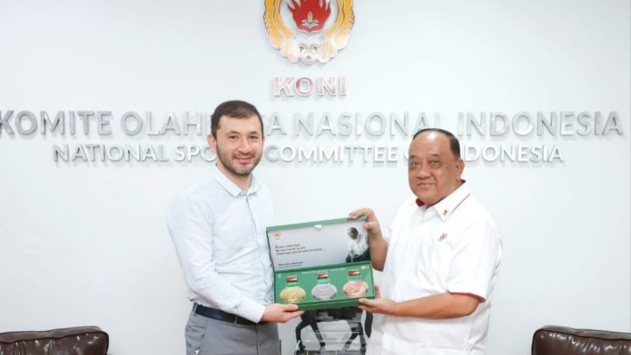 Presiden AMMAF, Davron Juraev, melihat potensi besar MMA Indonesia dan mendorong pengembangannya hingga Olimpiade, mendapat dukungan dari KONI Pusat.