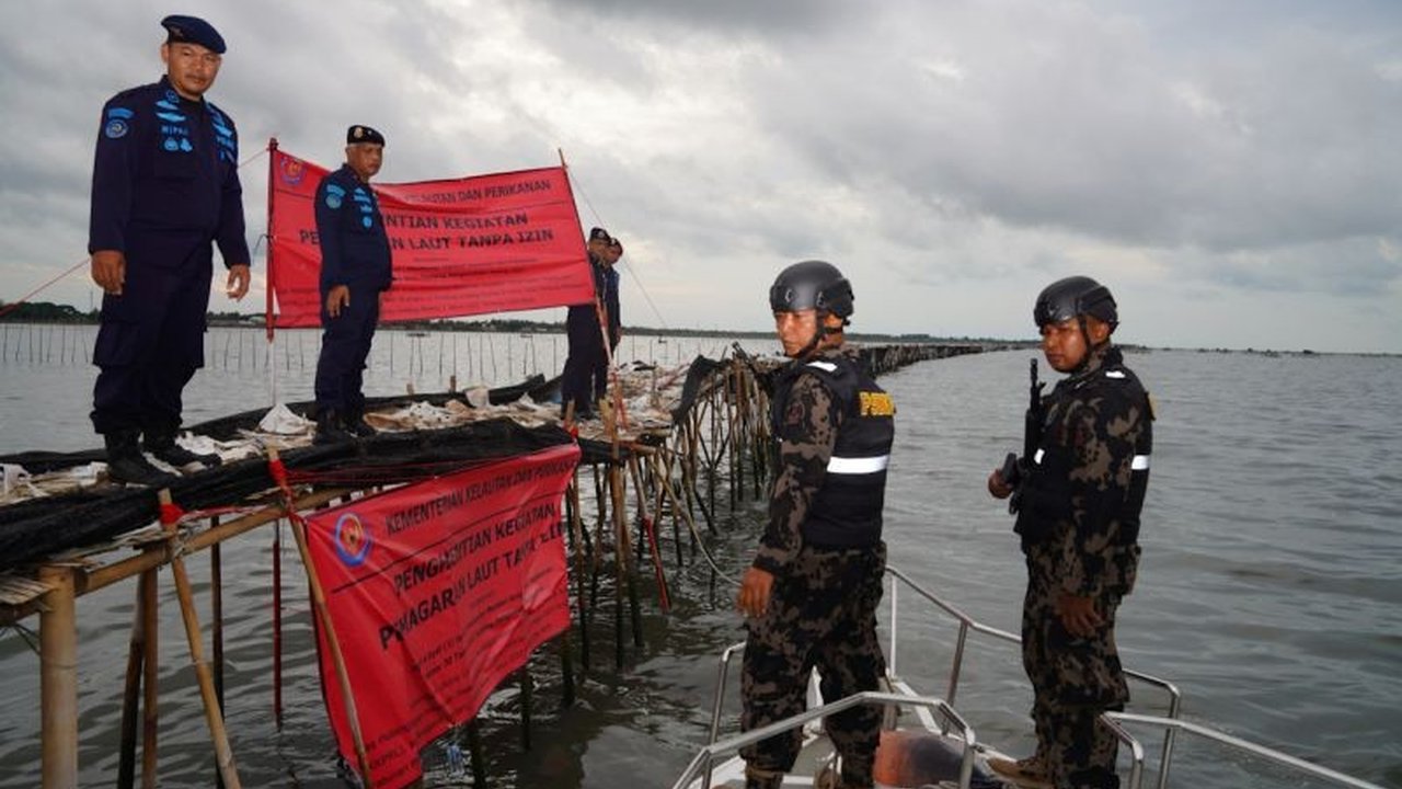Kementerian Kelautan dan Perikanan (KKP) memastikan penindakan terhadap pagar laut di Tangerang sesuai aturan dan telah memenangkan praperadilan terkait kasus tersebut.