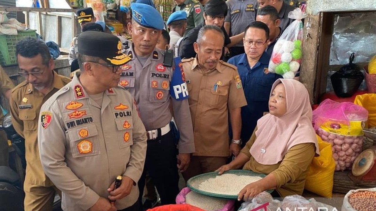 Satgas Pangan Sultra Sidak Pasar, Cek Stok Jelang Ramadhan: Harga Bahan Pokok Masih Normal