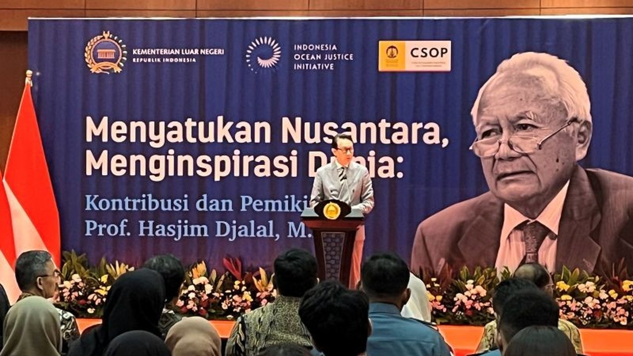 Diplomasi Laut Hasjim Djalal Dilanjutkan Kemlu RI