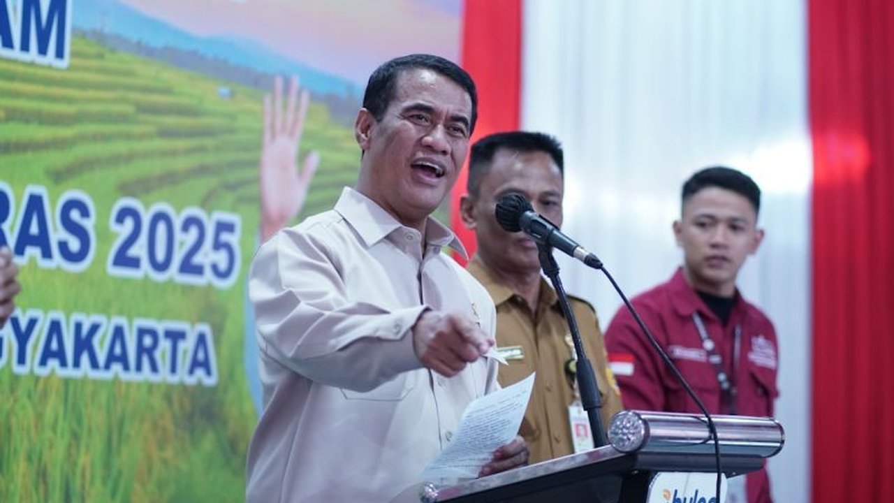 Mentan Ajak PPL Jateng-DIY Percepat Swasembada Pangan, Beri Insentif Motor Dinas