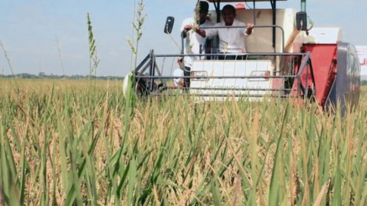Bulog Karawang bekerja sama dengan TNI, Polri, dan Pemda untuk menyerap 75 ribu ton gabah petani guna mencapai target cadangan beras pemerintah, dengan harga pembelian Rp6.500 per kilogram.