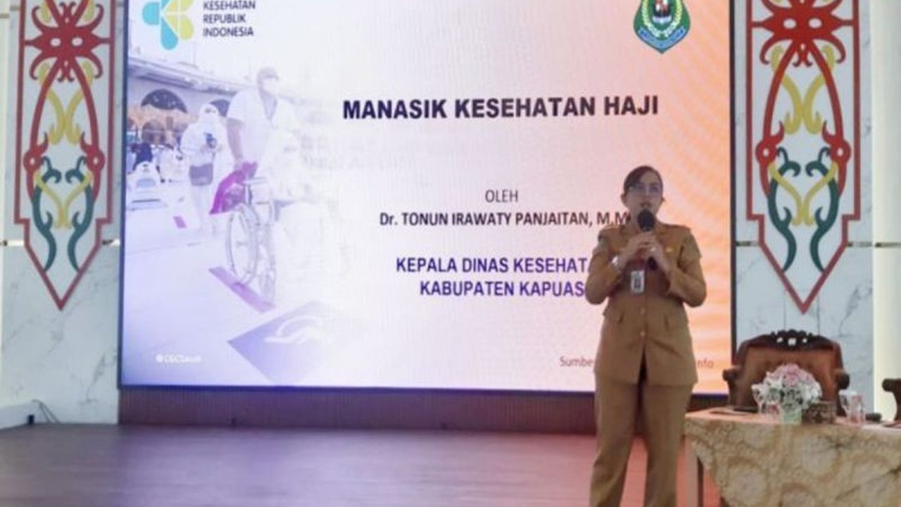 Dinas Kesehatan Kapuas memberikan edukasi kesehatan kepada 342 jamaah calon haji tahun 2025 untuk mengantisipasi penyakit dan memastikan ibadah haji berjalan lancar.