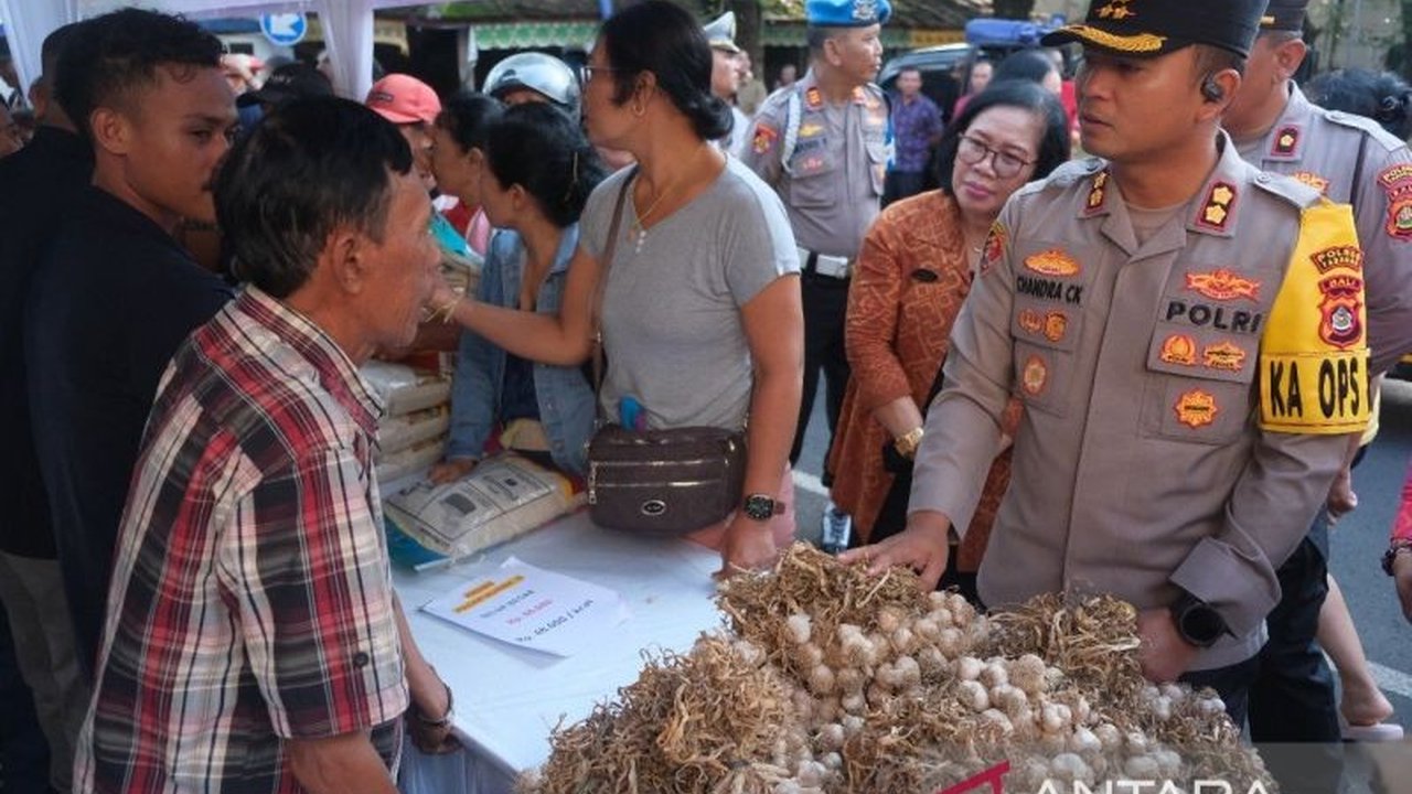 Polres dan Pemkab Tabanan Gelar Pasar Murah Jelang Puasa, Tekan Lonjakan Harga Sembako