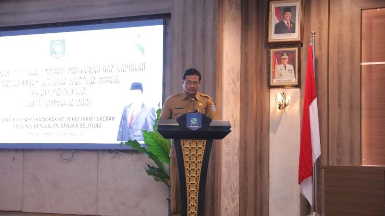 Pemerintah Provinsi Kepulauan Bangka Belitung (Babel) mengalokasikan Rp794,3 juta untuk bantuan pendidikan bagi 104 pelajar kurang mampu pada tahun 2025, meliputi mahasiswa, siswa SMA, dan santri pondok pesantren.