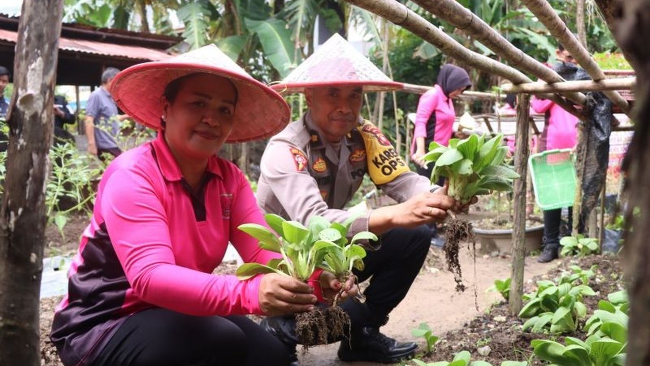 Pemerintah Kabupaten Bengkayang, Kalimantan Barat, bersama Polri, gencar mendukung program Pekarangan Pangan Lestari untuk meningkatkan ketahanan pangan dan kesejahteraan masyarakat.
