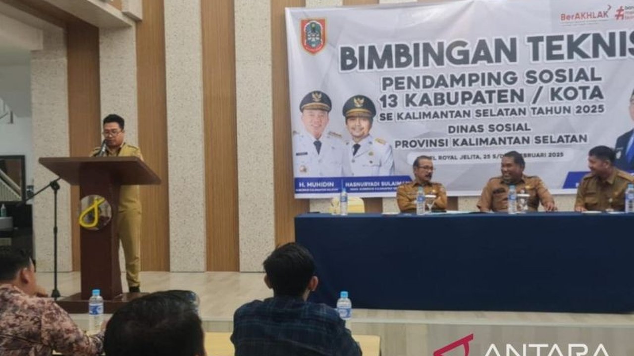 Dinsos Kalsel Perkuat Pendamping Sosial: Optimalkan Program Kesejahteraan Masyarakat