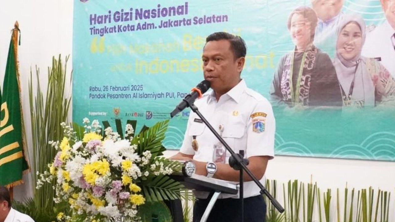 Pemerintah Kota Administrasi Jakarta Selatan mengkampanyekan Gerakan Masyarakat Hidup Sehat (Germas) dengan mengajak warga menerapkan pola hidup bersih dan mengonsumsi makanan bergizi seimbang dalam rangka Hari Gizi Nasional ke-65.