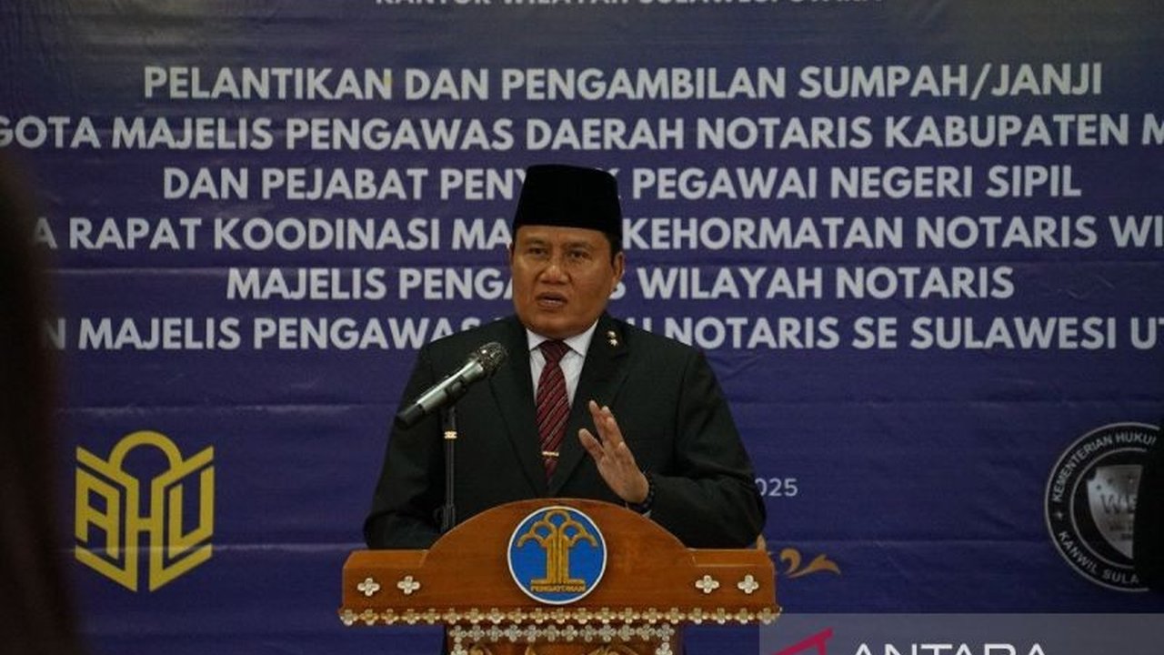 Kepala Kemenkumham Sulut, Kurniaman Telaumbanua, menekankan pentingnya peningkatan kompetensi PPNS dan notaris di tengah era digitalisasi, serta  mengajak kolaborasi untuk pengawasan yang efektif.