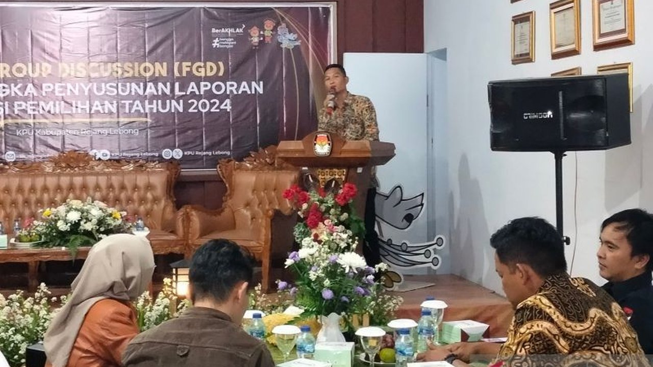 KPU Rejang Lebong bersama partai politik dan Bawaslu menggelar FGD untuk mengevaluasi Pilkada 2024 dan meningkatkan kualitas penyelenggaraan pemilu mendatang.