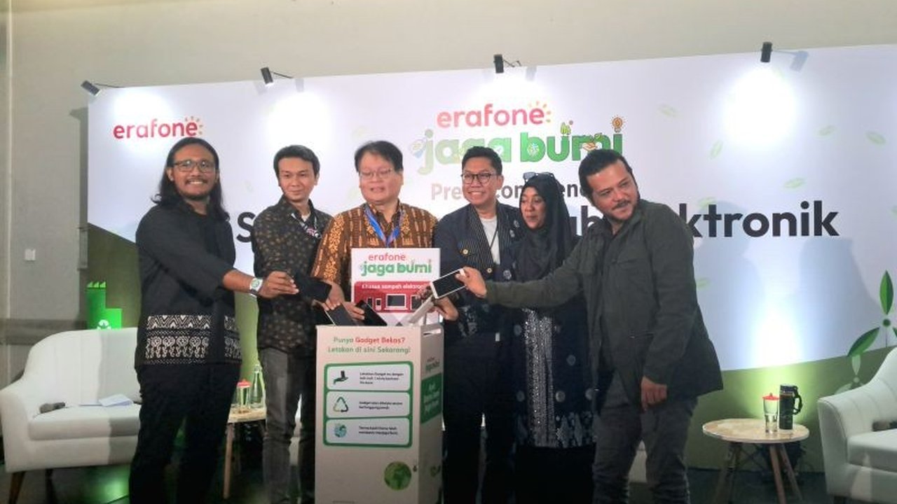 Erafone meluncurkan program 'Jaga Bumi' untuk mendaur ulang limbah elektronik, mengajak masyarakat dan industri kreatif memanfaatkan potensi ekonomi sirkular dari sampah elektronik.