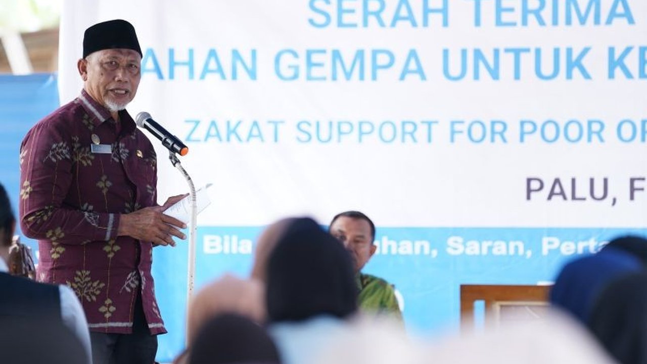 Pemkot Palu dan Islamic Relief Berikan 40 Rumah Layak Huni untuk Warga Duafa