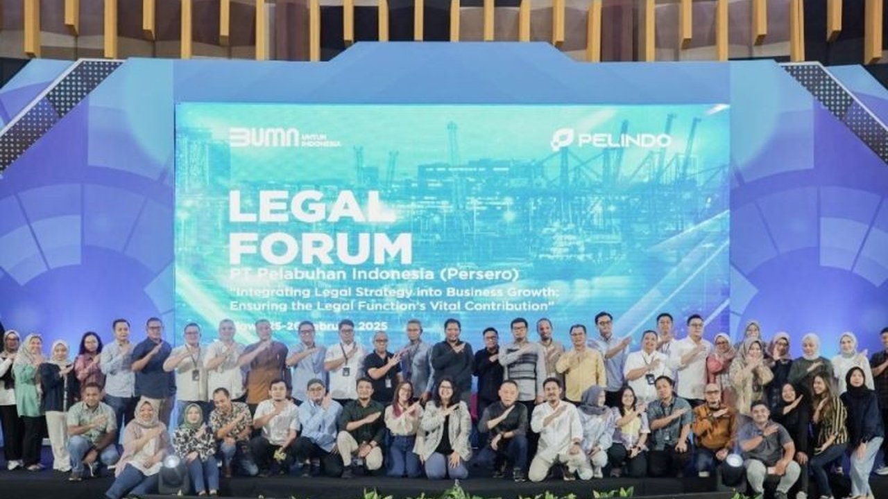 PT Pelabuhan Indonesia (Persero) Regional 4 meraih penghargaan 'Best Law Service' di Pelindo Legal Forum 2025 berkat komitmen terhadap layanan hukum terbaik dan tata kelola perusahaan yang baik.