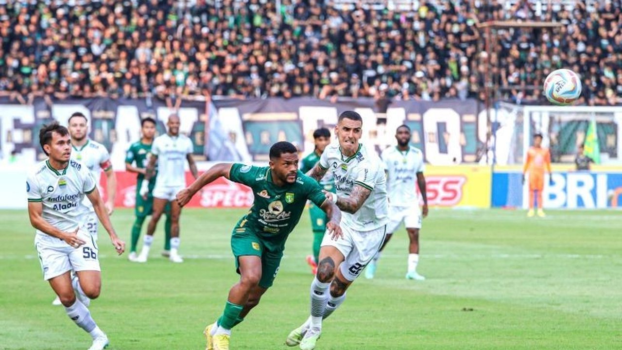 Pekan ke-25 Liga 1 menyajikan laga panas Persebaya vs Persib di Stadion Gelora Bung Tomo, Surabaya, dan beberapa pertandingan seru lainnya.