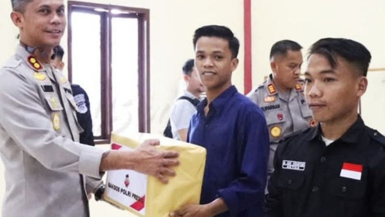 Polres Majene Berbagi Sembako Jelang Ramadhan, 200 Keluarga Dhuafa Terbantu