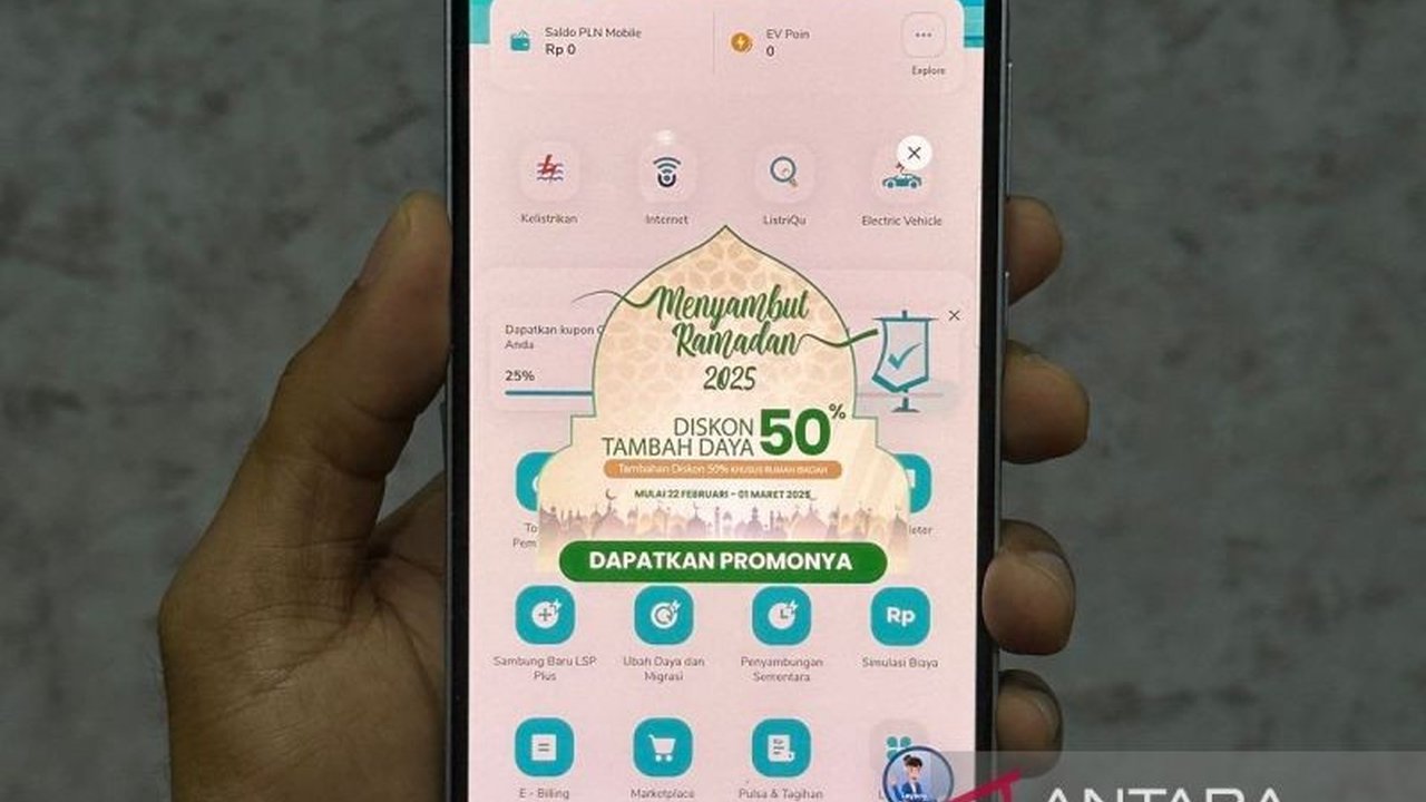 Lebih dari 600 pelanggan PLN di Suluttenggo telah memanfaatkan promo tambah daya dengan diskon menarik dalam rangka menyambut Ramadhan 2025.
