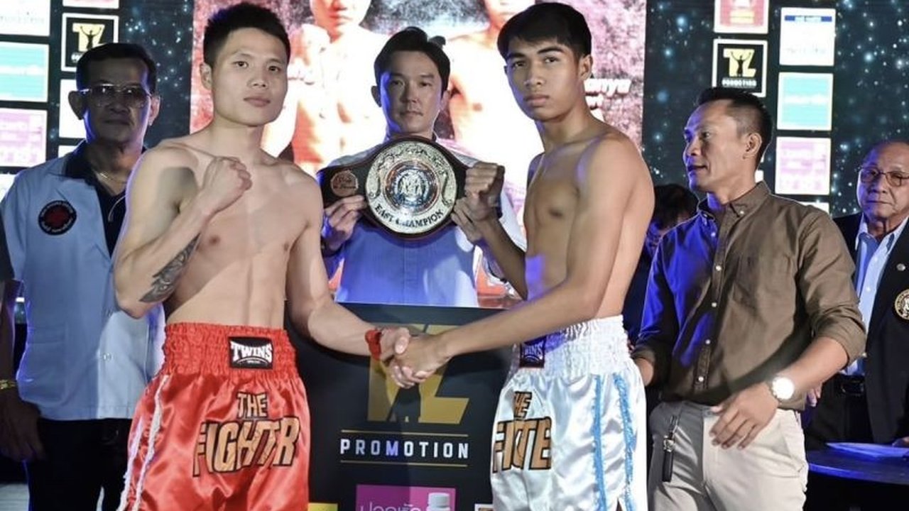 ShaoKang Huang dari Tiongkok akan berhadapan dengan Pangpanya Chomart dari Thailand dalam perebutan gelar juara kelas bulu super WBA Asia Timur yang kosong di Rajadamnern Stadium, Bangkok, pada 1 Maret 2025.