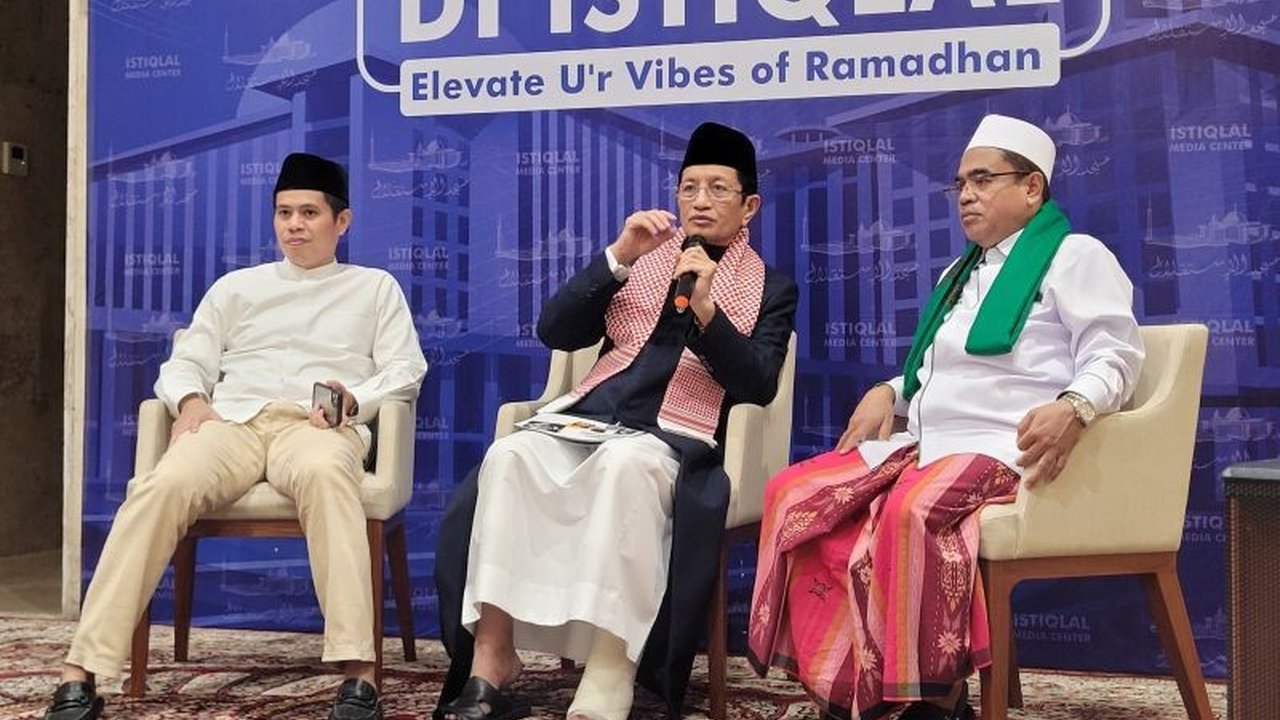 Menteri Agama (Menag) Nasaruddin Umar optimis awal Ramadhan 1446 H akan serentak di Indonesia berkat posisi hilal yang memungkinkan persamaan penetapan antara Muhammadiyah dan NU.