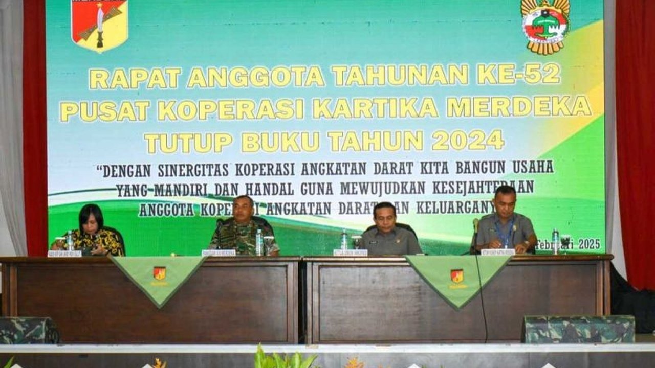 Pangdam XIII/Merdeka Mayjen TNI Suhardi mendorong Puskop Kartika Merdeka untuk berkreasi dan berinovasi dalam meningkatkan kesejahteraan prajurit dan ASN Kodam XIII/Merdeka serta keluarga mereka.