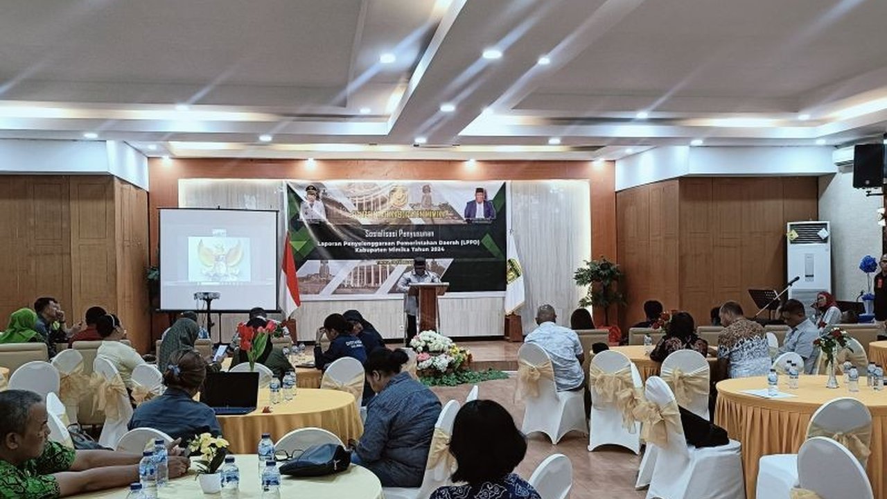 Pemerintah Kabupaten Mimika meminta seluruh OPD untuk segera menyelesaikan penyusunan Laporan Penyelenggaraan Pemerintahan Daerah (LPPD) 2024 guna evaluasi kinerja dan pencapaian tujuan otonomi daerah.