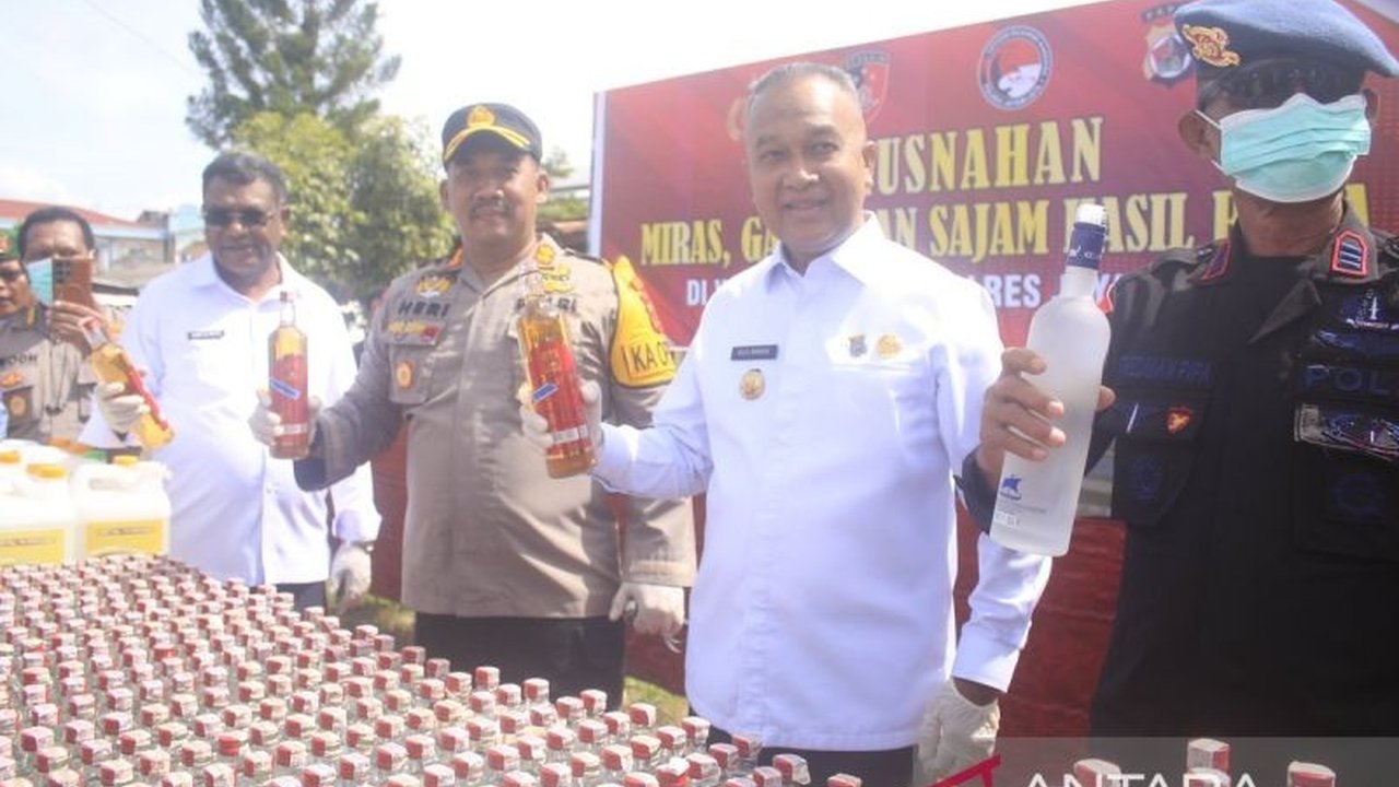 Pemprov Papua Pegunungan Gencar Berantas Miras: Cegah Gangguan Keamanan dan Selamatkan Generasi Muda