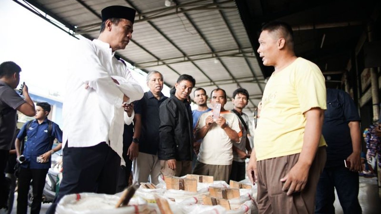 Stok Beras Aman Jelang Ramadhan, Mentan Sidak Pasar Cipinang