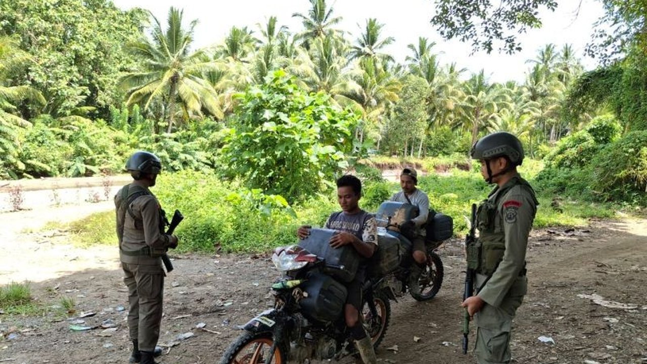 Razia Intensif Barang Berbahaya di Poso Selama Ramadhan