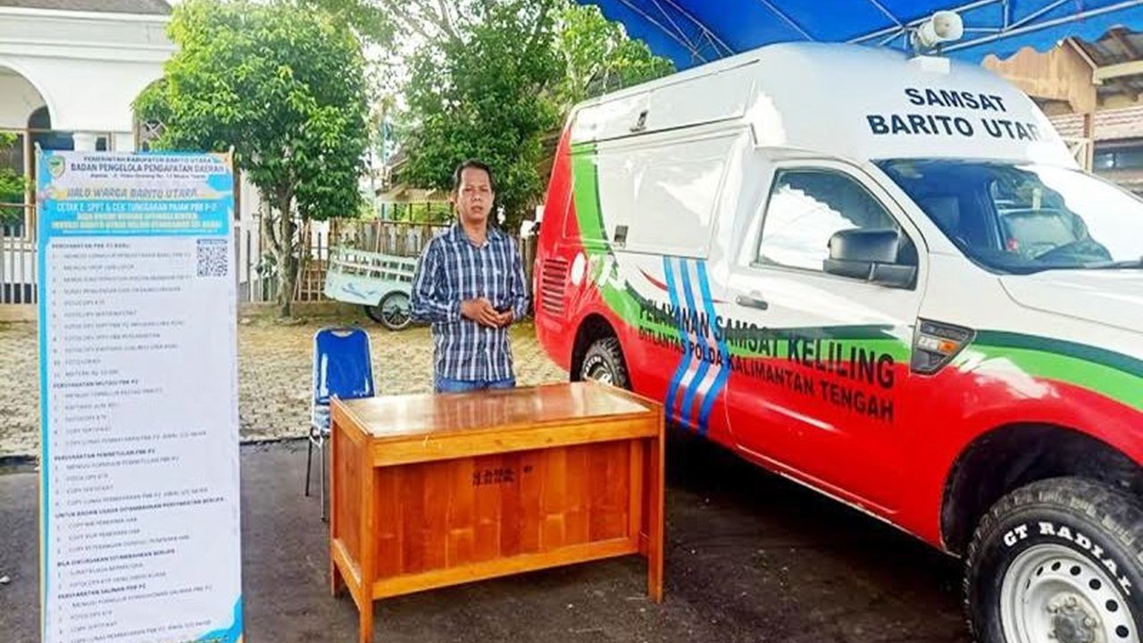 Pemerintah Kabupaten Barito Utara membuka pos layanan pajak kendaraan bermotor di Pasar Wadai Ramadhan untuk memudahkan masyarakat membayar pajak selama bulan Ramadhan.
