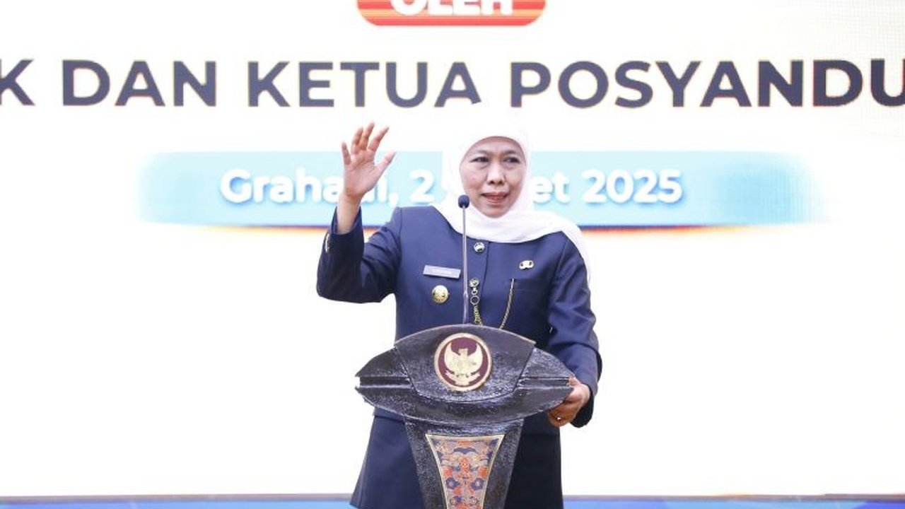 Gubernur Khofifah Ajak PKK dan Posyandu Jatim Perangi Stunting dan Sukseskan MBG