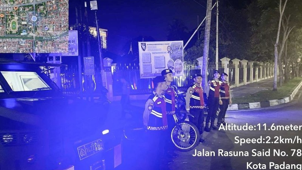 Polda Sumbar Intensifkan Patroli Malam Ramadhan Cegah Tawuran