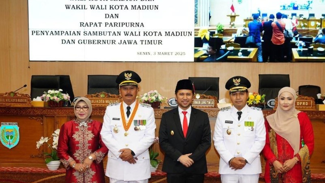 Wakil Gubernur Jawa Timur meminta Wali Kota dan Wakil Wali Kota Madiun yang baru dilantik untuk memprioritaskan kesejahteraan masyarakat dan menindaklanjuti program prioritas Pemprov Jatim.