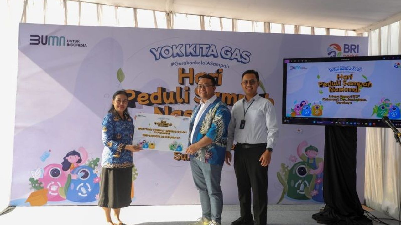 BRI Regional Office Surabaya edukasi warga Surabaya tentang pengelolaan sampah, budi daya maggot, dan ecoenzim untuk ekonomi sirkuler dan lingkungan yang lebih baik melalui program BRI Peduli.