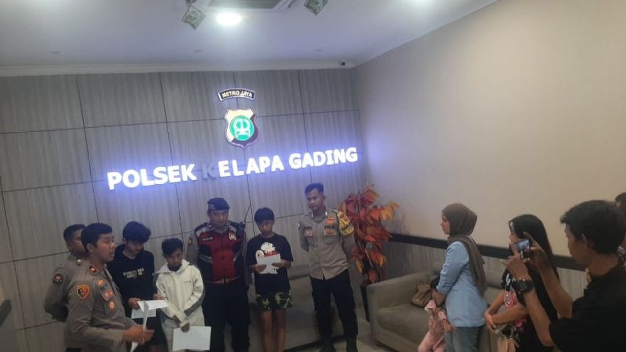 Tiga Remaja Pelaku Balap Liar di Kelapa Gading Dikembalikan ke Orang Tua