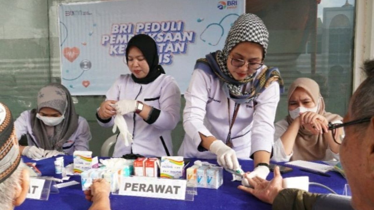 BRI Peduli: Pemeriksaan Kesehatan Gratis untuk 1000 Nasabah di Tiga Provinsi