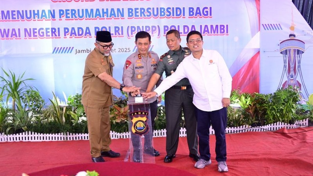 Polda Jambi dan REI resmi bekerja sama membangun rumah subsidi untuk personel Polri di Jambi, guna meningkatkan kesejahteraan dan mendukung kinerja optimal kepolisian.