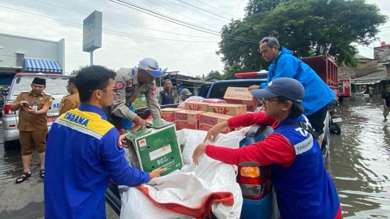 Dinsos Kota Tangerang Pastikan Kebutuhan Berbuka Puasa Warga Terdampak Banjir Terpenuhi
