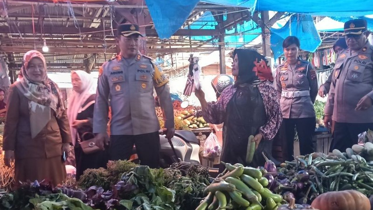 Polres Pasaman Barat Awasi Harga Bahan Pokok Jelang Lebaran