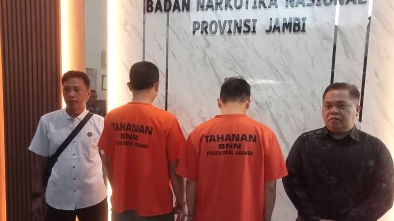 BNNP Jambi dan Sumut berhasil mengungkap jaringan narkoba lintas provinsi yang menyelundupkan 25 kg sabu, menyelamatkan 200.000 jiwa dari penyalahgunaan narkoba.