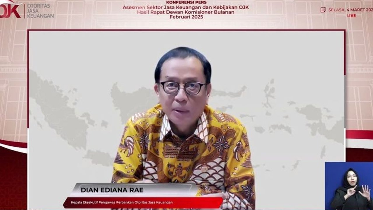 OJK laporkan pertumbuhan kredit perbankan mencapai 10,27 persen secara tahunan di Januari 2025, dengan total penyaluran kredit mencapai Rp7.782 triliun.