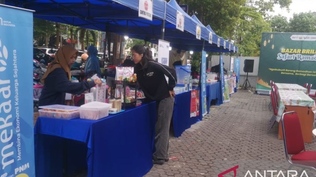 Rumah BUMN BRI Makassar Fasilitasi Puluhan UMKM di Bazar Ramadhan
