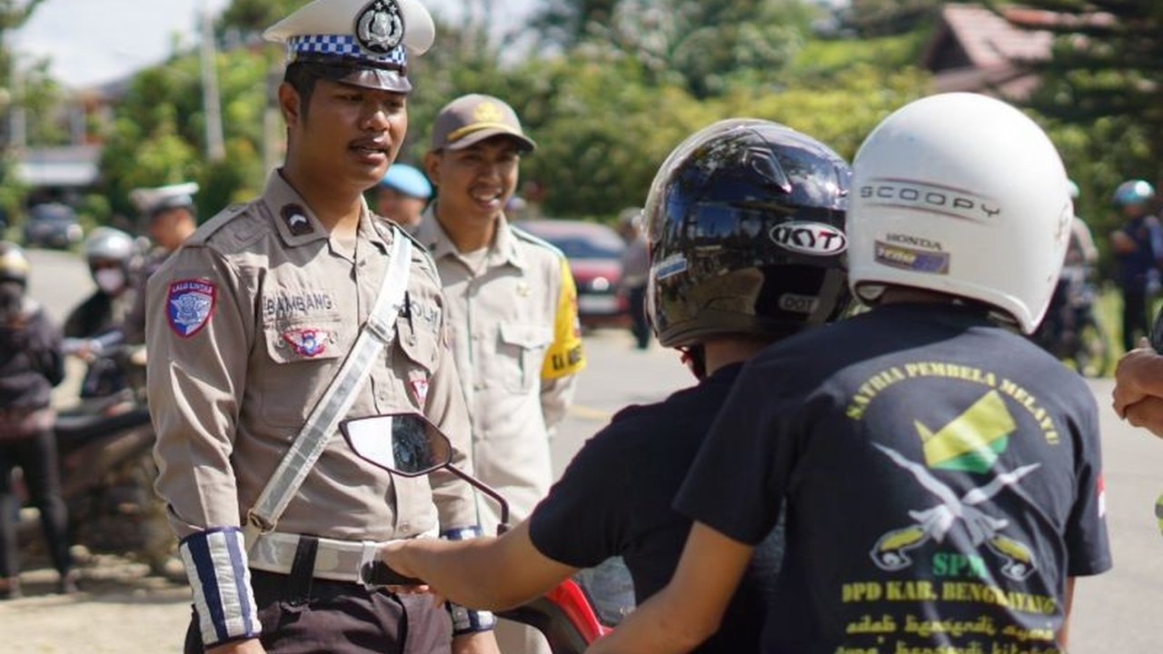 607 Pelanggaran Lalu Lintas Terjaring Operasi Keselamatan Kapuas 2025 di Bengkayang