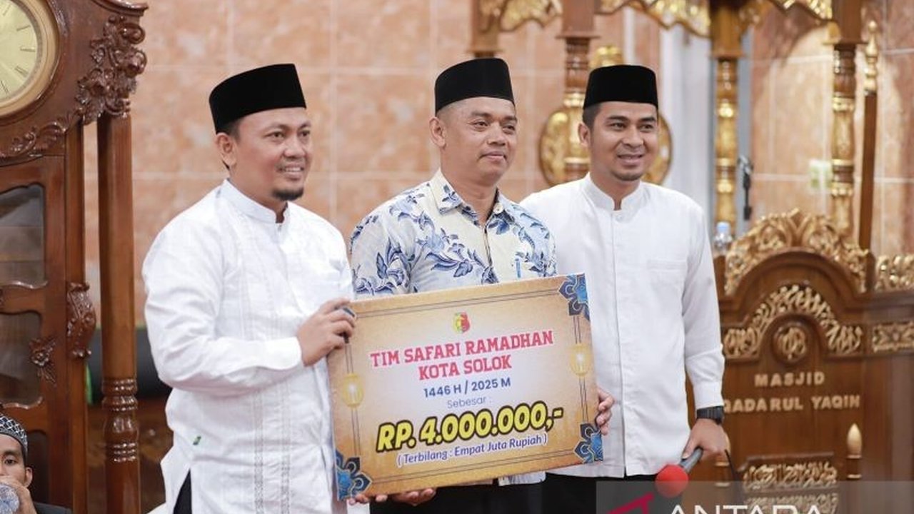 Pemkot Solok Gratiskan Air PDAM untuk Masjid dan Mushalla, Program BPJS Ketenagakerjaan Juga Diluncurkan
