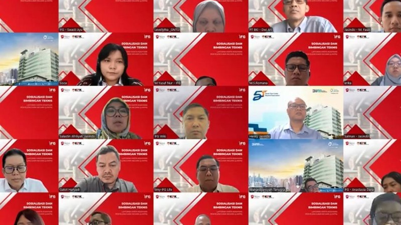 Indonesia Financial Group (IFG) berkolaborasi dengan KPK dalam sosialisasi pengisian LHKPN tahun 2025 untuk memastikan kepatuhan pelaporan harta kekayaan pejabat perusahaan.