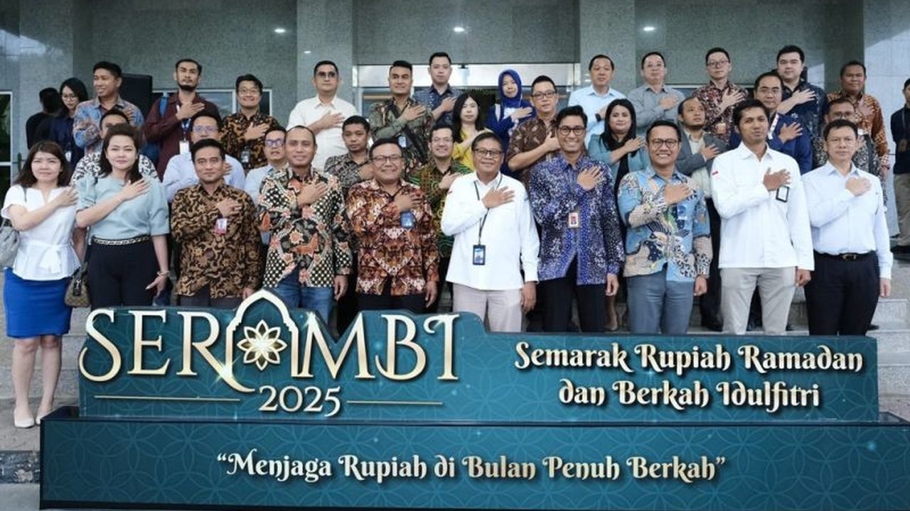 Bank Indonesia Kepri memastikan ketersediaan uang rupiah selama Ramadhan dan Idul Fitri 1446 H melalui program SERAMBI 2025, dengan layanan penukaran di berbagai lokasi dan aplikasi PINTAR.