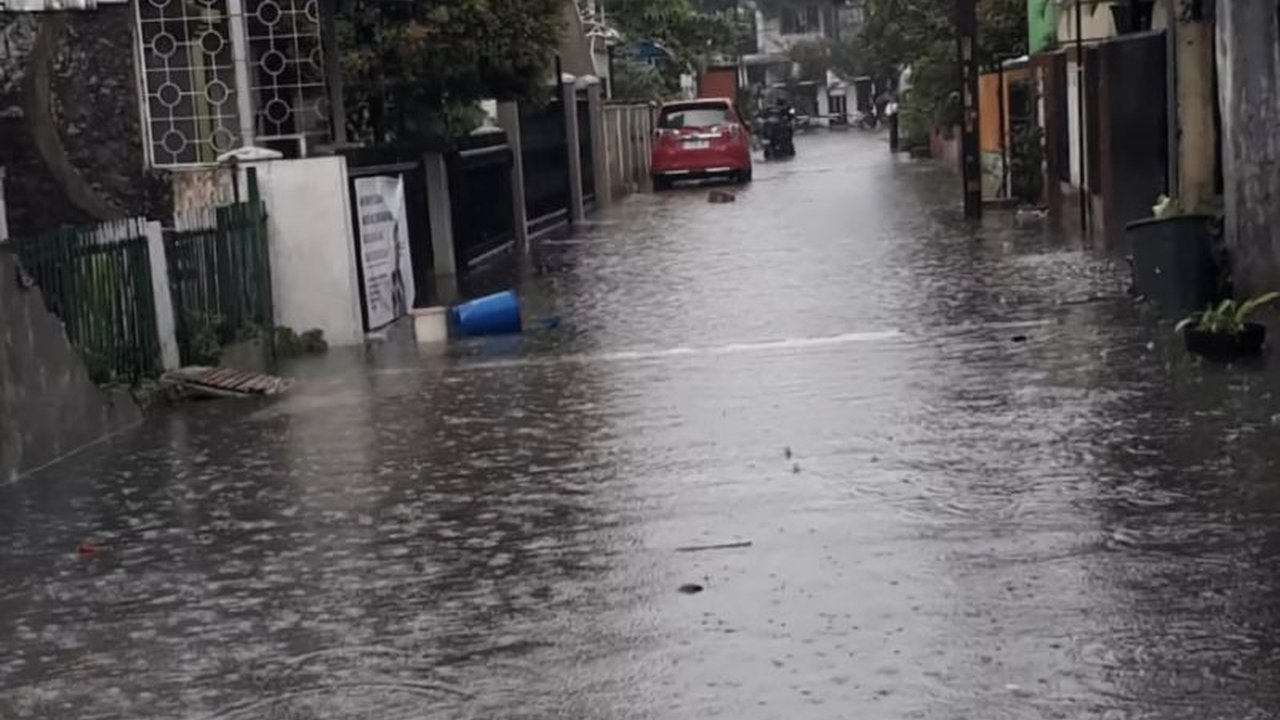 245 Rumah di Rancasari Bandung Terendam Banjir Akibat Hujan Deras