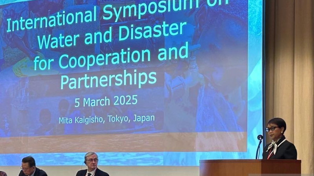 Retno Marsudi Ajak Perkuat Kerja Sama Air Global, Berpedoman pada Prinsip Bandung