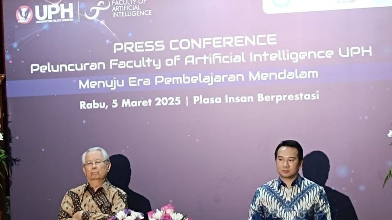 UPH resmikan Fakultas Kecerdasan Buatan (AI) untuk mencetak tenaga terampil dan siap menghadapi era digital demi mewujudkan Indonesia Emas.