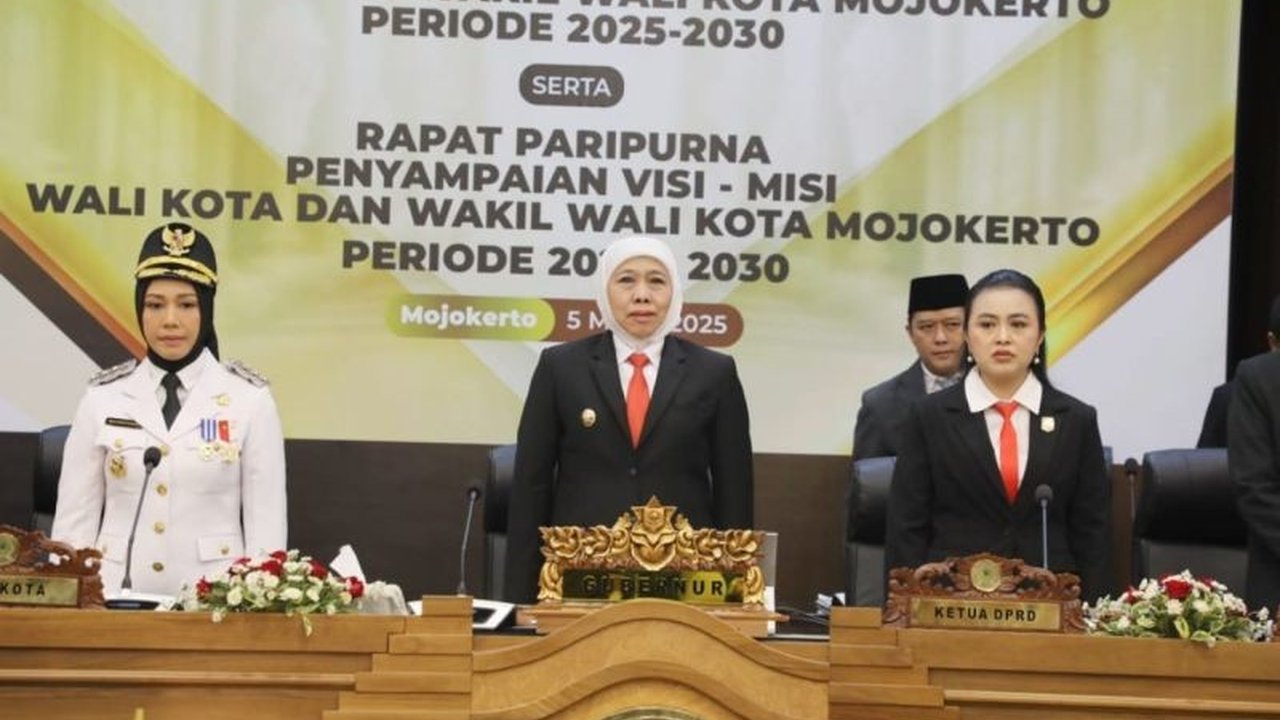 Gubernur Khofifah Minta Mojokerto Siapkan Lahan untuk Sekolah Rakyat