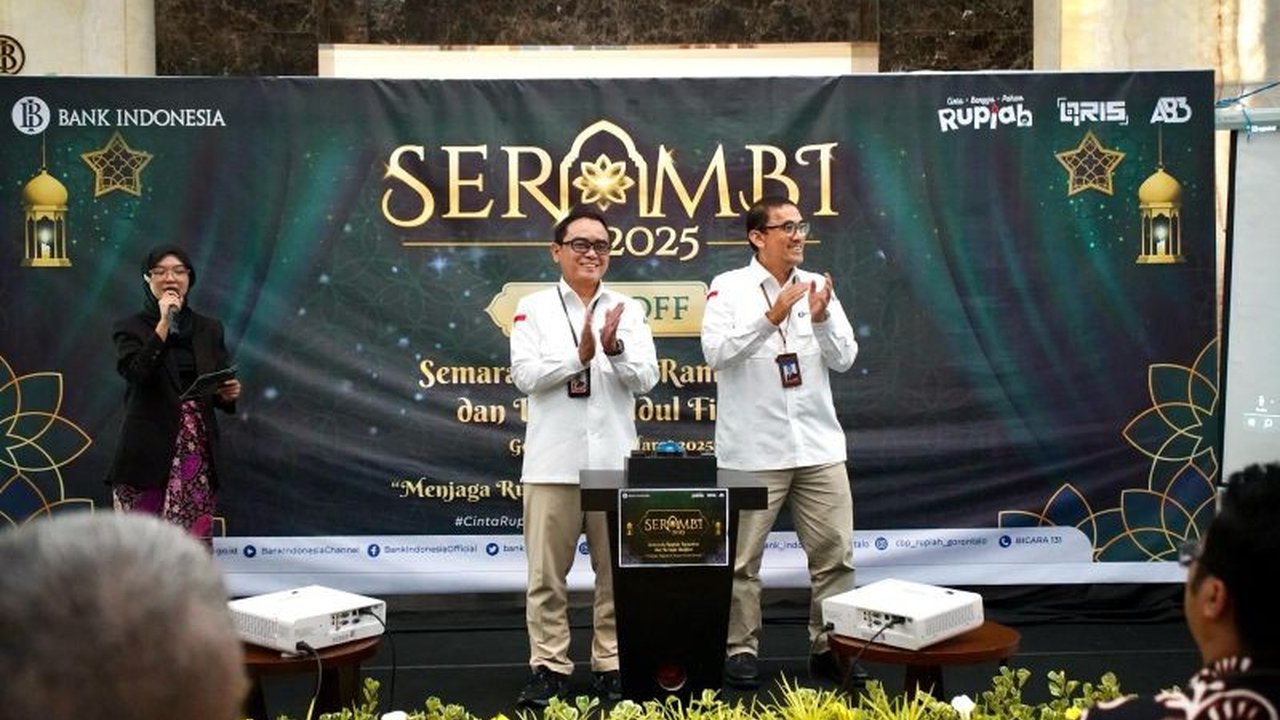 Bank Indonesia Gorontalo menyiapkan uang tunai Rp873 miliar untuk memenuhi kebutuhan masyarakat selama Ramadhan dan Idul Fitri 1446 H, dengan layanan penukaran di berbagai titik strategis.