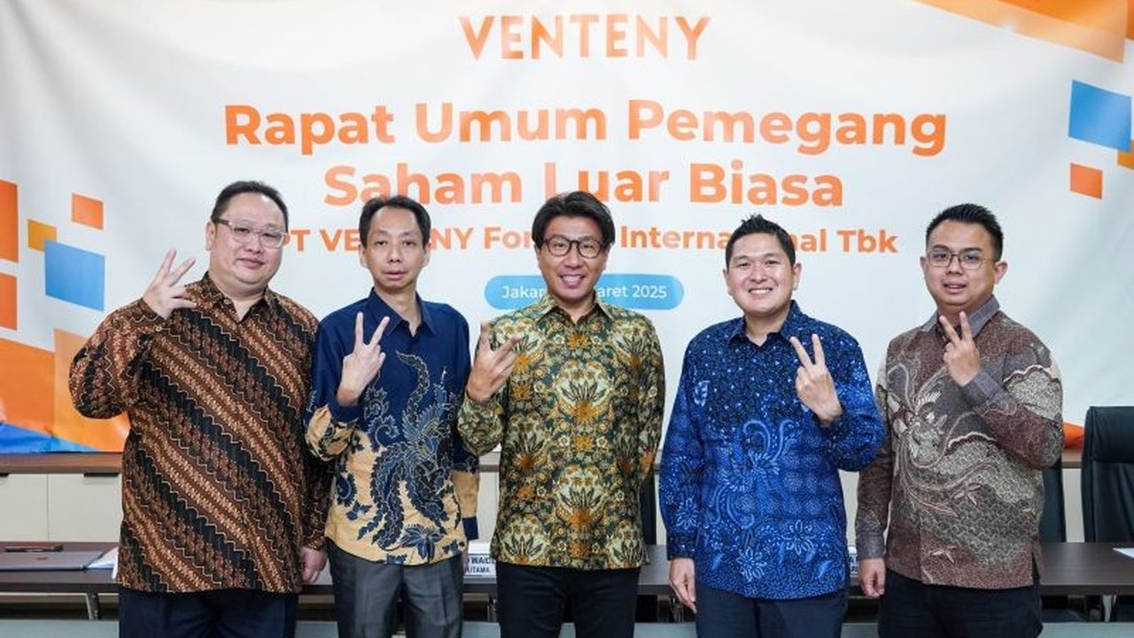 PT VENTENY Fortuna International Tbk mengumumkan pengangkatan Kaleb Solaiman sebagai Direktur baru, ditandai dengan perubahan alamat kantor dan komitmen untuk mendukung visi Indonesia Emas 2045.